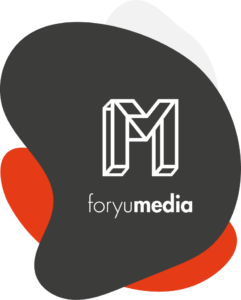 Foryumedia Luebeck Logo vor bunten Blasen